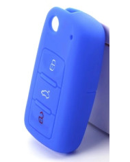 GUSCIO IN SILICONE PER RADIOCOMANDO VW BLU