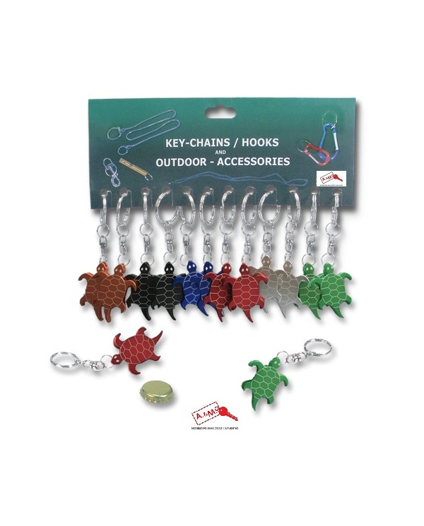 PORTACHIAVE APRIBOTTIGLIA TARTARUGA CNF 12 PZ
