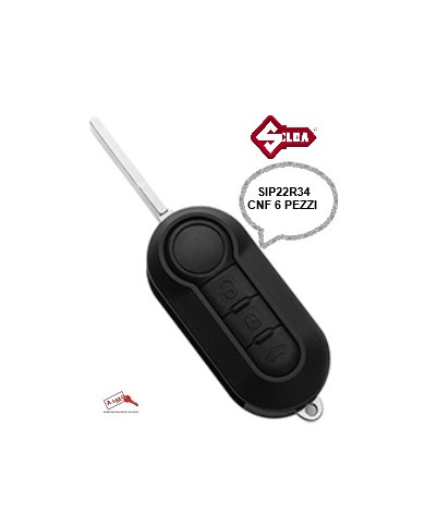 SIP22R34CNF6 RADIOCOMANDO CHIAVE AUTO 3 PULSANTI