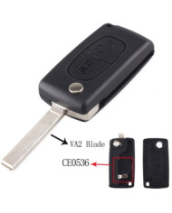 GUSCIO CHIAVE AUTO 2 PULSANTI PROFILO VA2 KS03A