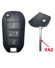 GUSCIO CHIAVE AUTO 3 PULSANTI PROFILO VA2