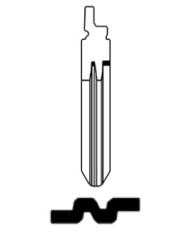 NSN14TB INSERTO CHIAVE AUTO