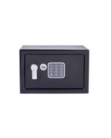 YALE CASSAFORTE ELETTRONICA MINI 200X310X200 NERA