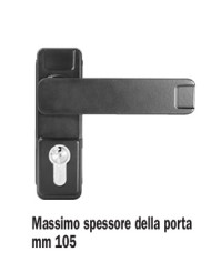 ISEO COMANDO ESTERNO MANIGLIA IDEA-PUSH MINI NEW