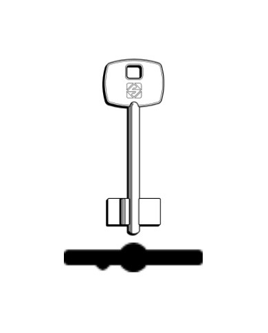 5DS1 CHIAVE SICUREZZA DOPPIA MAPPA GRANDE