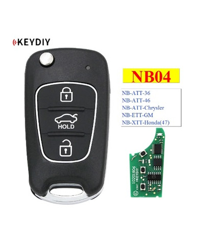 KD RADIOCOMANDO NB01 3 PULSANTI UNIVERSALE