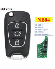 KD RADIOCOMANDO NB01 3 PULSANTI UNIVERSALE