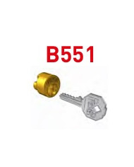PREFER CILINDRO RICAMBIO SERRATURA BASCULANTE L55