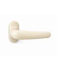 COPPIA MANIGLIA COLORE AVORIO PER ALLUMINIO F222