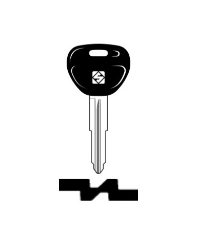 MIT11RAP CHIAVE AUTO TESTA PLASTICA