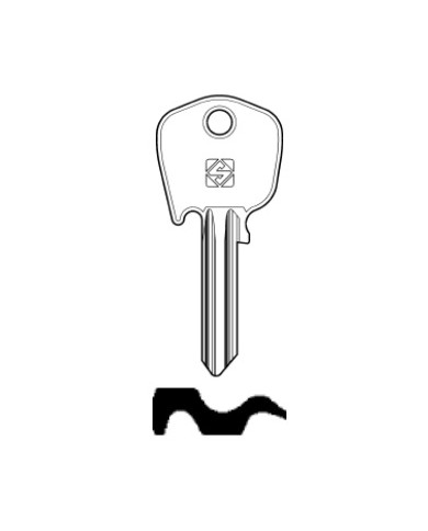 DM1R CHIAVE AUTO TESTA FERRO