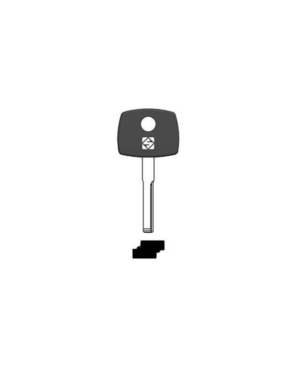 HU64TE CHIAVE AUTO PREDISPOSTE CHIP