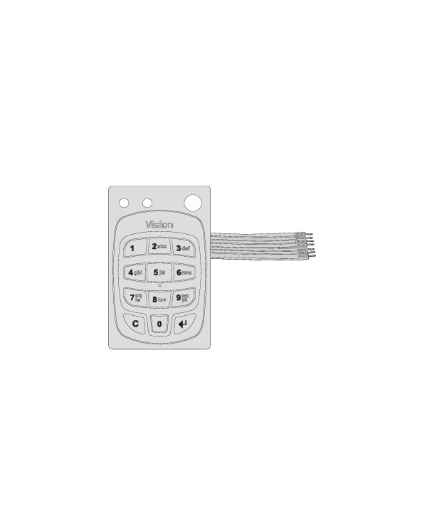 CISA TASTIERA PER CASSAFORTE SERIE DIGIT VISION