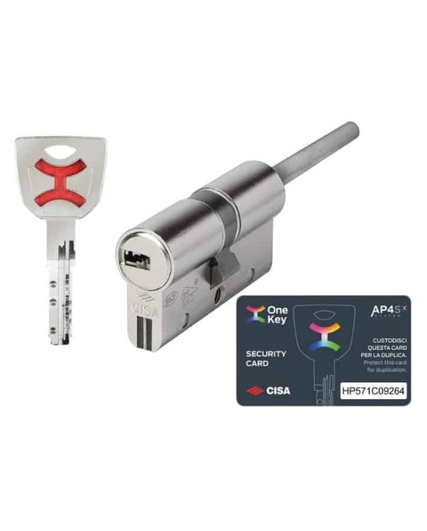 CISA CILINDRO AP4S CODOLO 30-35 3 CHIAVI