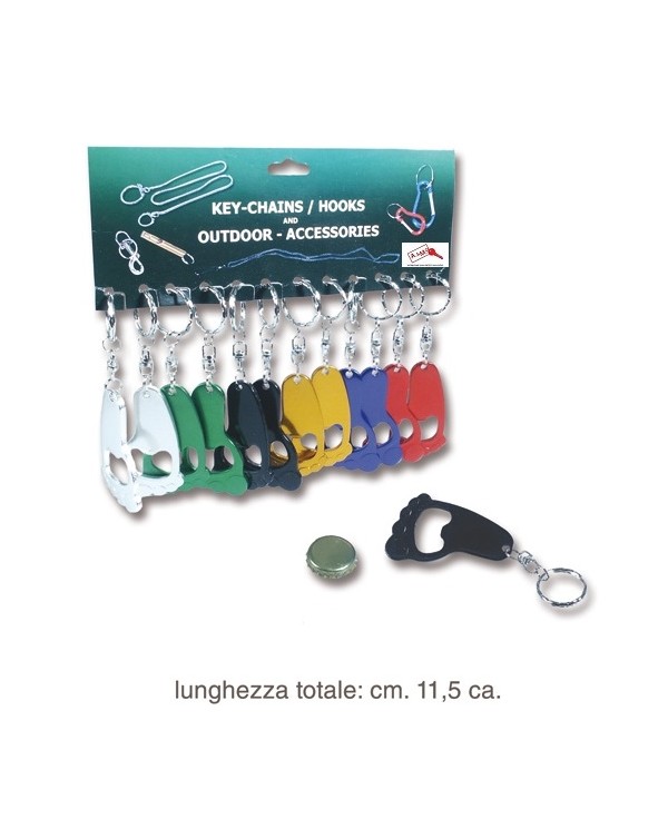 PORTACHIAVE APRIBOTTIGLIA PIEDE CNF 12 PZ