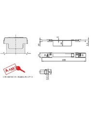 ISEO CONTROPIASTRA REGOLABILE ART 0387011