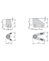 VIRO BLOCCA DISCO NEW STOPPER MM 6 ART136