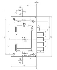 CR SERRATURA PLANARE PLURISISTEMA DM ART 2756
