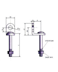 POTENT OCCHIOLO FISSO COPPIA 26/44 ART 9202