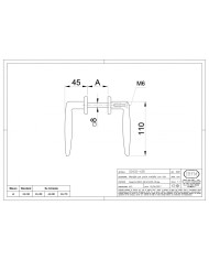 IBFM MANIGLIA NERA CON VITE ART 435 DA 35-50