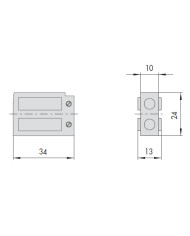 CISA BOBINA PER ELETTROSERRATURA 12V ART 07086