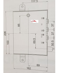 MOTTURA SERRATURA BLINDATI NUCLEO E90 DX 89NR