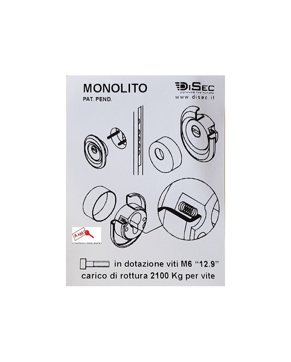 DISEC PROTEZIONE ROCK H11 CL ART BEE200-25D1