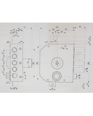 MOTTURA SERRATURA TRIPLICE C/SCIVOLO ART 30631 DX