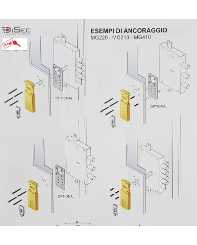 DISEC PROTEZIONE MAGNETICA DM BR ART MG220MINI