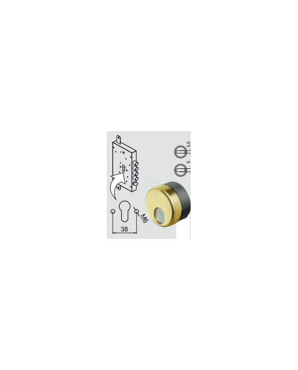 DISEC PROTEZIONE MAGNETICA CIL BR ART MRM29