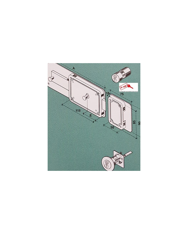 FF FERROGLIETTO CILINDRO STACCATO ENT 60 P506