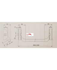ISEO MANIGLIONE ANTIPANICO IDEA BASE MODULARE