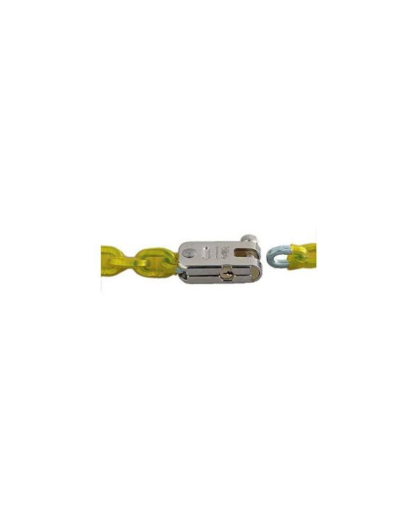 CATENA RIVESTITA MORSO VIRO 6X90 CON LUCCHETTO