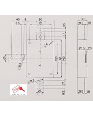 MOTTURA DEVIATORE X QUINTUPLA SERIE 30 ART 96143