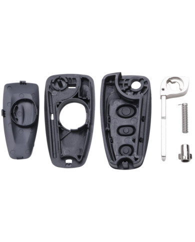 HU101BRS8 GUSCIO CHIAVE AUTO 3 PULSANTI