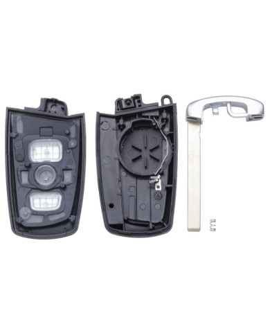 HU178RS8 GUSCIO CHIAVE AUTO 3 PULSANTI