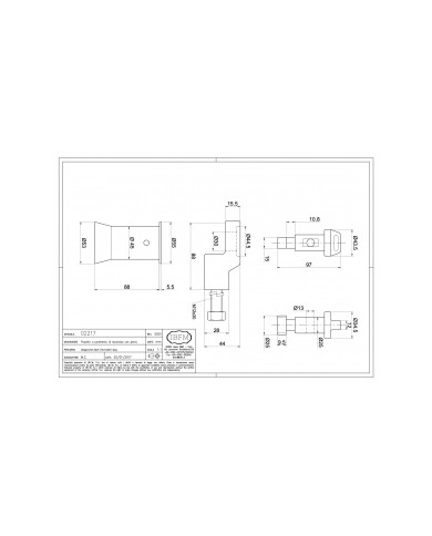 IBFM APPARECCHIATURA PER BASCULANTI ART 2217