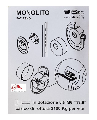 DISEC PROTEZIONE ROCK H11 CR SAT ART BEE300-25D