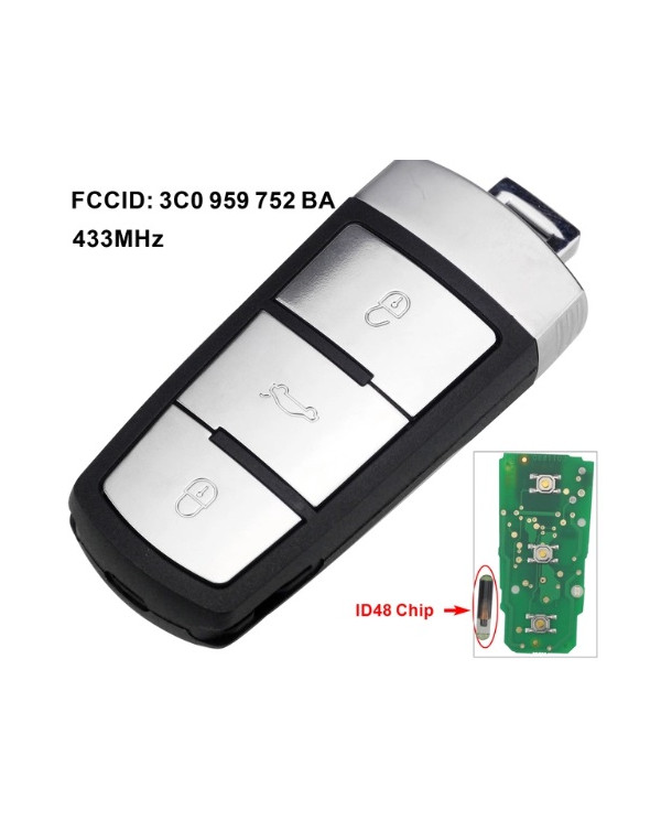 RADIOCOMANDO AUTO PER VW PASSAT ID48