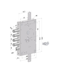 SECUREMME SERRATURA CIL BLINDATO REV ART 2651SCR