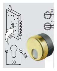 DISEC PROTEZIONE MAGNETICA CIL CR SAT ART MRM29
