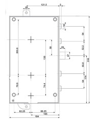 MOTTURA SERRATURA DOPPIO CIL E105 ART 898FW