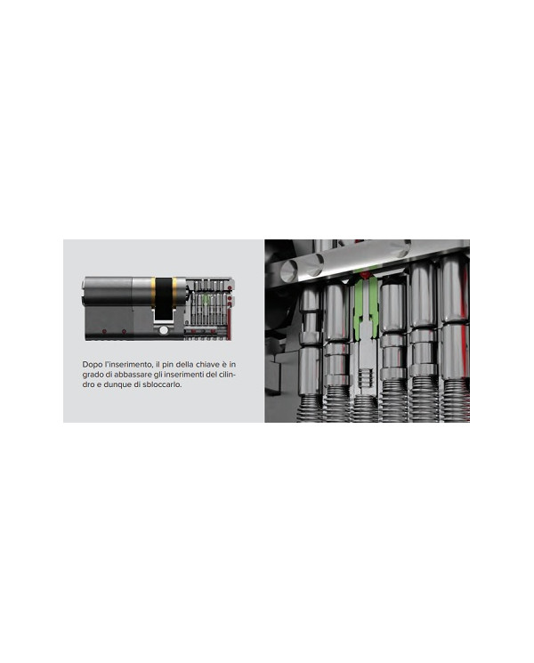 ISEO CILINDRO R500 CH 3+1 30-40