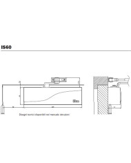 ISEO CHIUDIPORTA CON FERMO ARGENTO