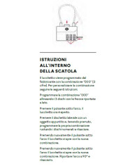 LUCCHETTO ARCO COMBINAZIONE ILSA TSA 3C LACCIO
