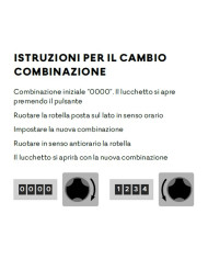 ILSA LUCCHETTO PIEGHEVOLE COMBINAZIONE CX3876