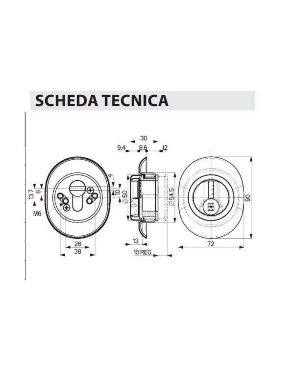 MOTTURA DEFENDER MAGNETICO OTT A MOLLA ART DF37