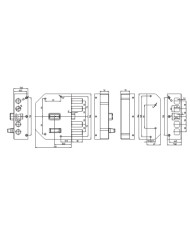 CR SERRATURA APPLICARE DM DX LATERALE ART 20501N