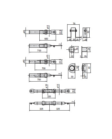CISA COPPIE ASTE PER QUINTUPLA SERIE 56 E 57