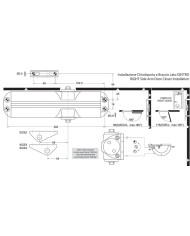 IBFM CHIUDIPORTA AEREO NERO CON FERMO